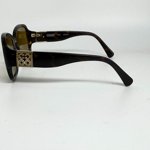 Coach Tortoise Shell Sunglasses with Amber Lenses main image 7